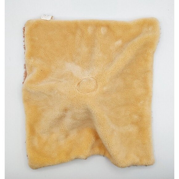 Kellytoy Bear Lovey Lovie Brown Tan Rattle Security Blanket Plush - Picture 4 of 5